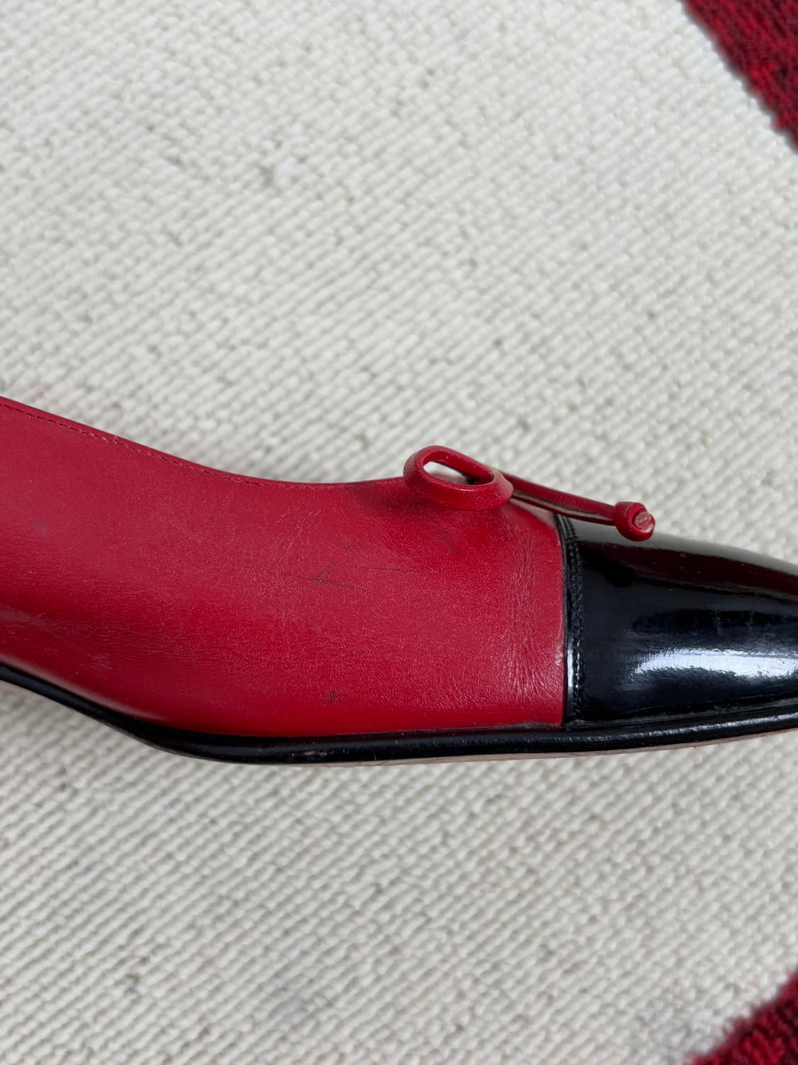 Salvatore Ferragamo Red Flat Shoes 상품이미지9