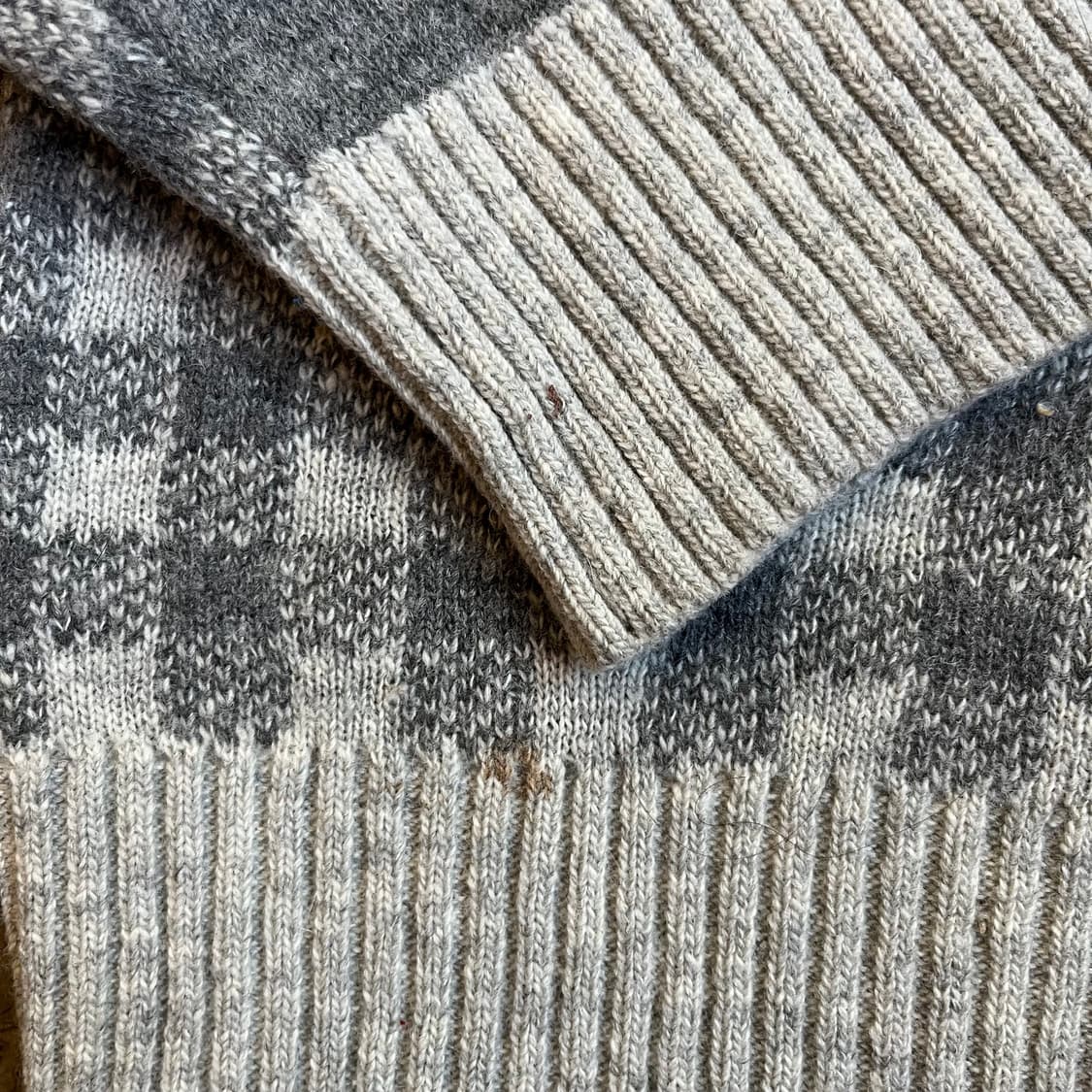 톰브라운 x 코에 체크 니트 상품이미지4