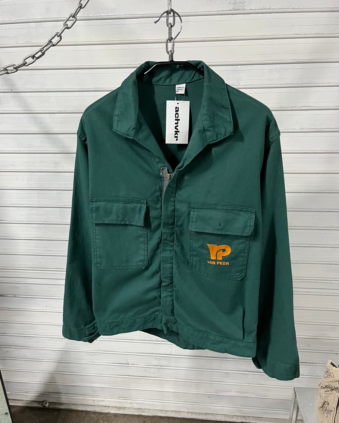 80-90s vtg work jacket 🇫🇷 상품이미지4