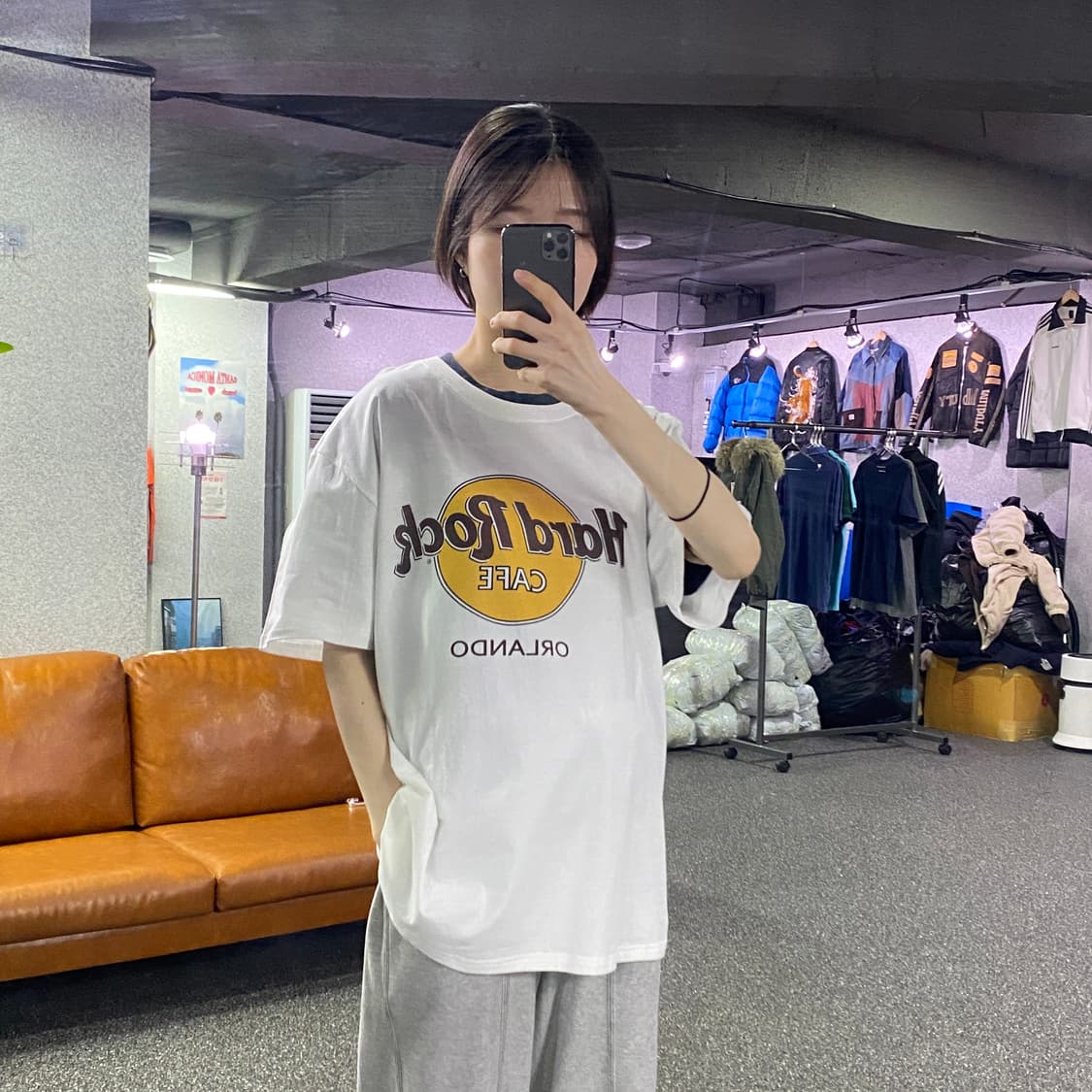 하드 락 카페 빈티지 올란도 반팔티 B2260 상품이미지1