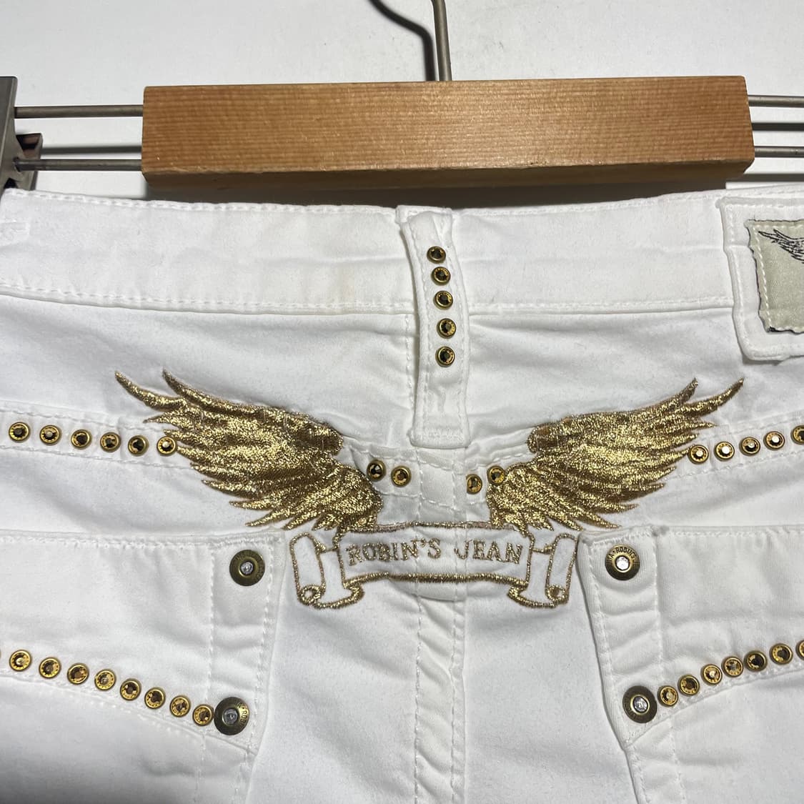 로빈스진 화이트 부츠컷 상품이미지7