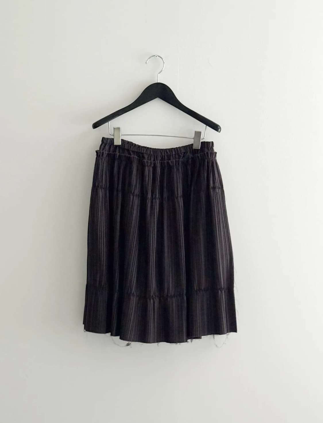 노이어덜트 new double pleated skirt 상품이미지1