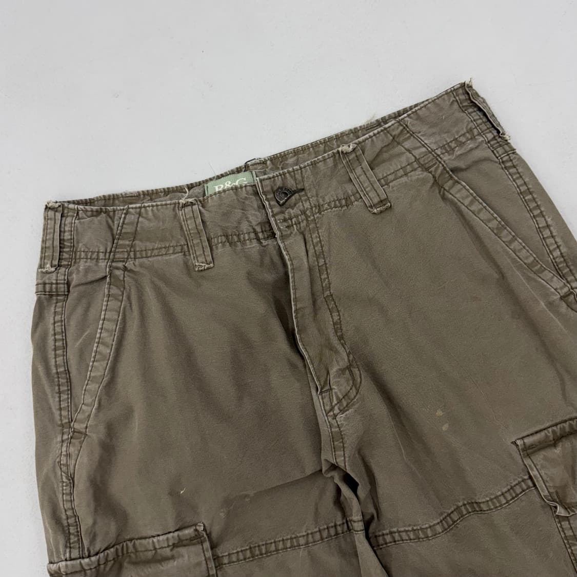 멀티포켓 Y2K 탄창 와이드 빈티지 카고팬츠 상품이미지4