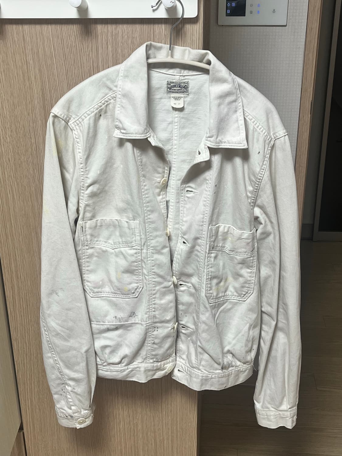 rrl더블알엘 페인트 스플래터 워크자켓 s사이즈 상품이미지2