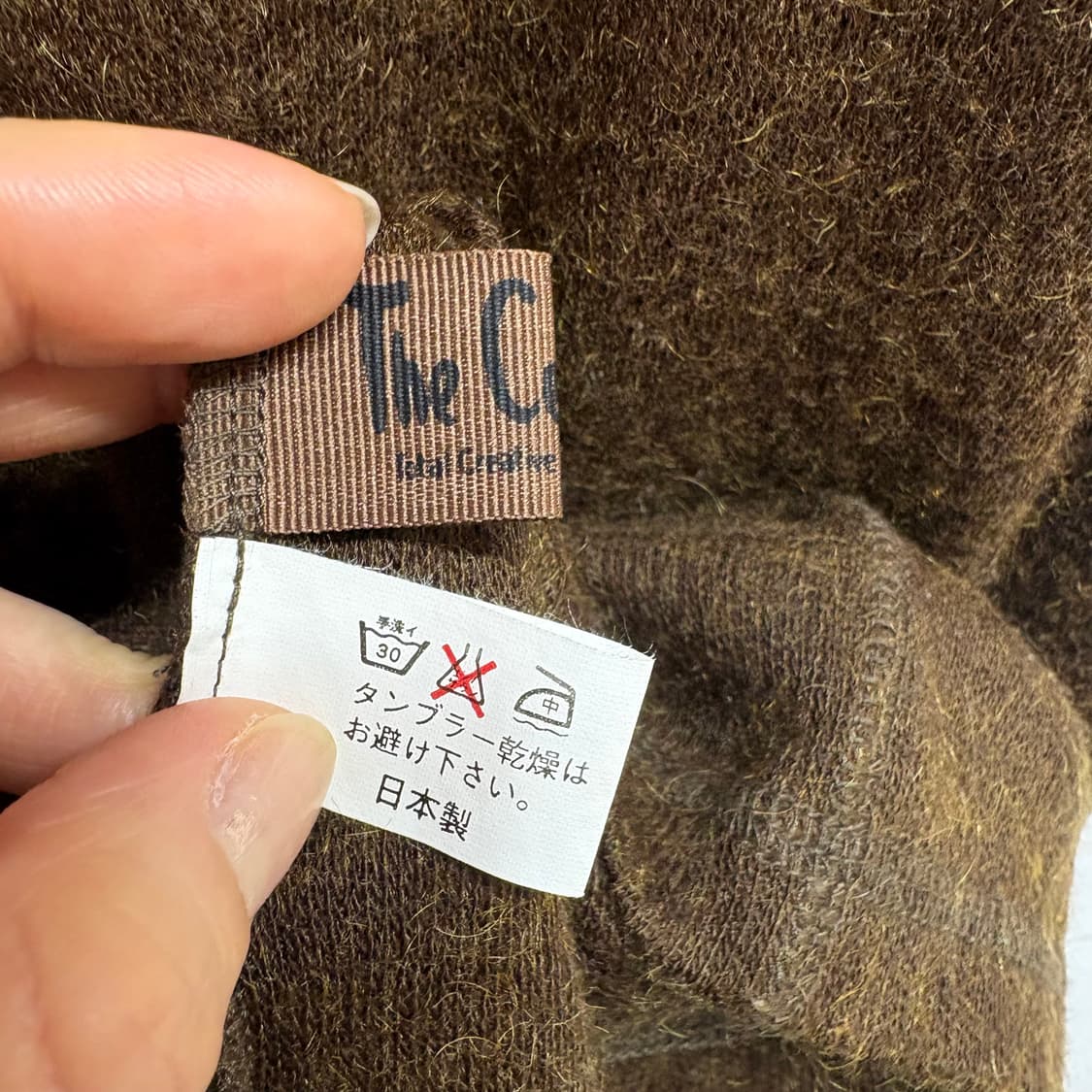 The Cenozoic 카키브라운 니트 목폴라 JPN 상품이미지4