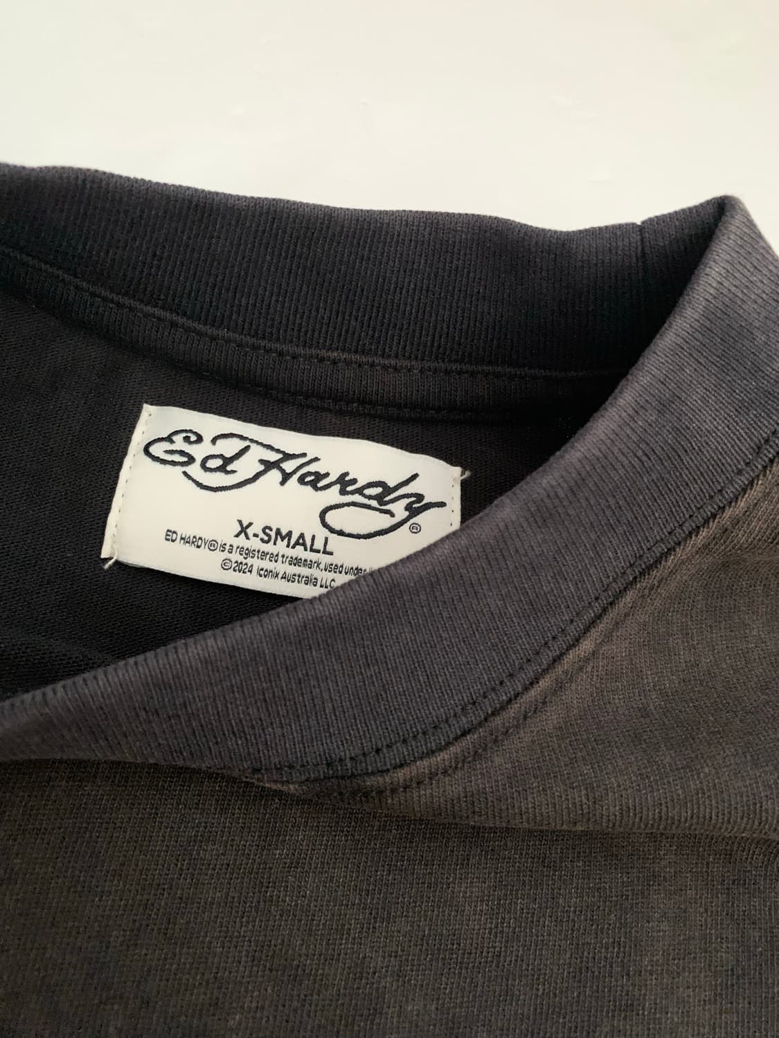 에드하디 오버핏 워시드 롱슬리브 긴팔티 상품이미지3