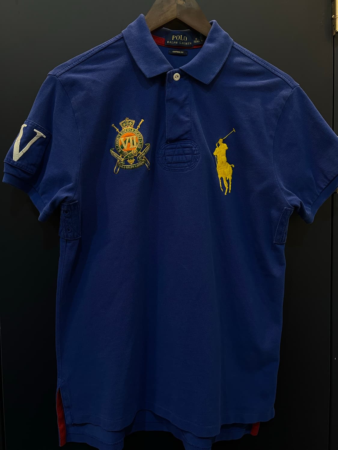 폴로 랄프로렌 로얄블루 빅포니 반팔 카라티 상품이미지1