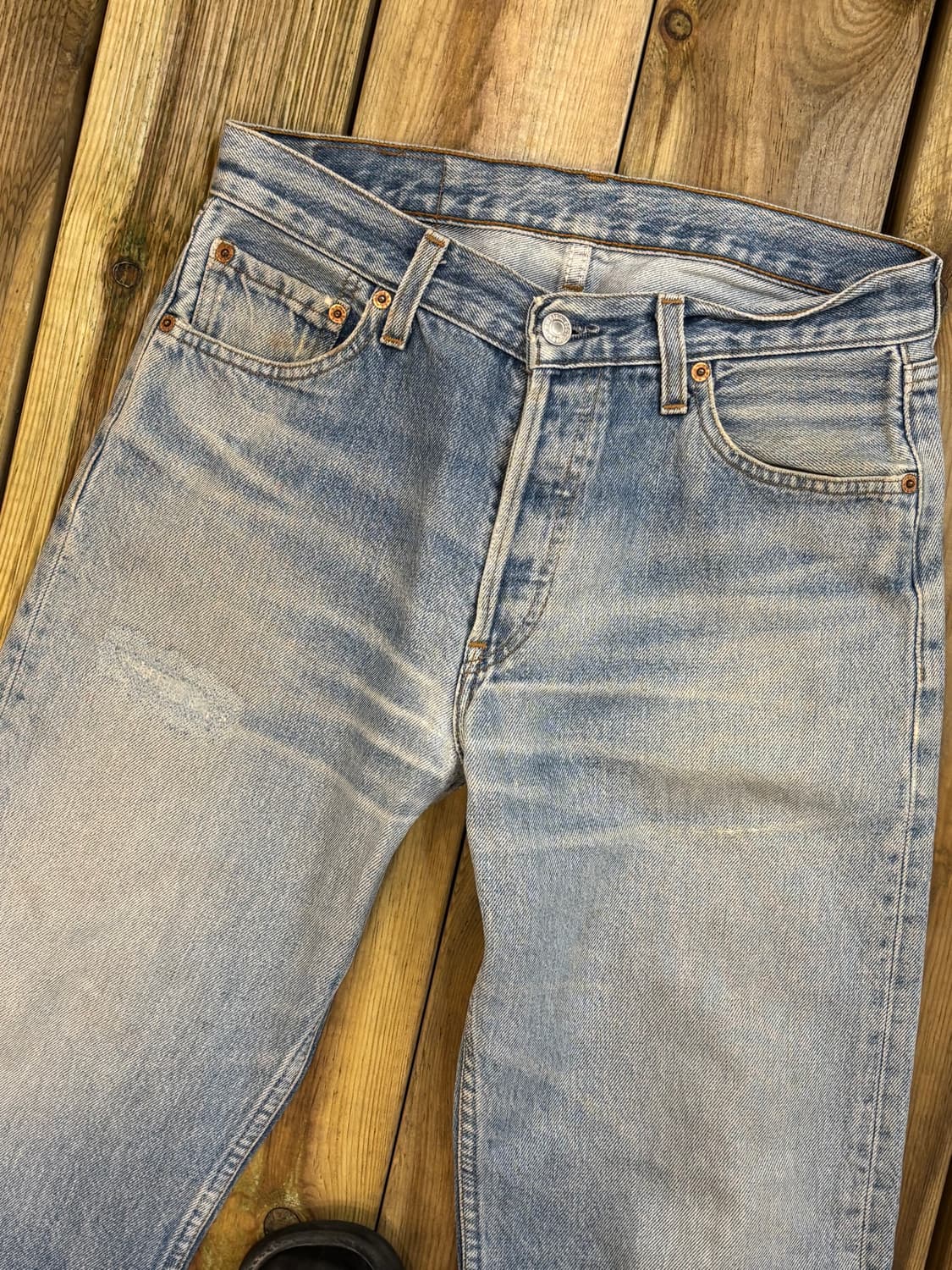 Levi’s 501 빈티지 페이드 데님 팬츠 상품이미지6