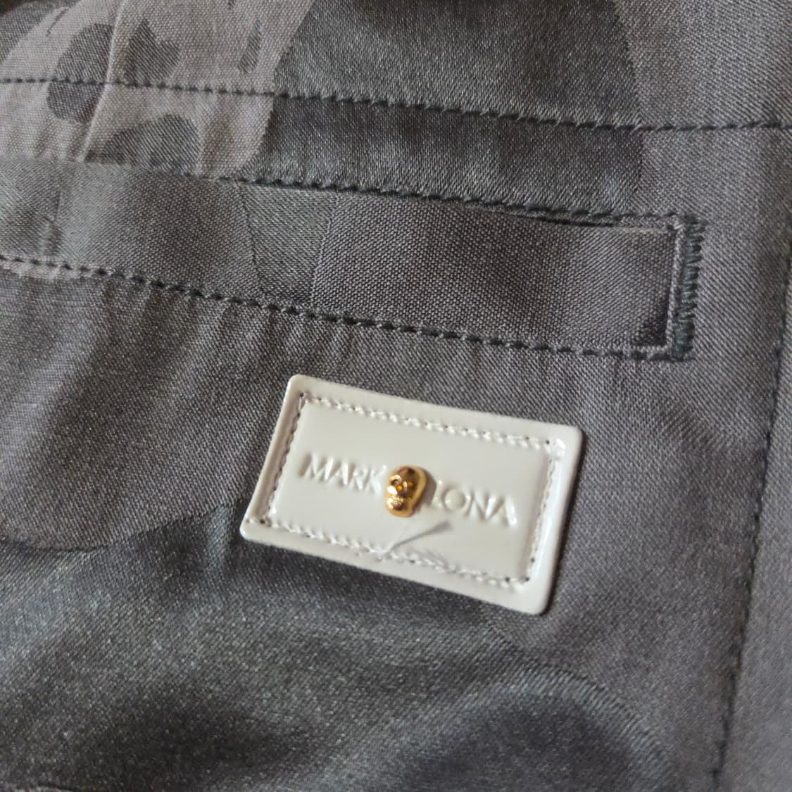 마크앤로나 여성 카모 스컬 미니 스커트 치마 M 상품이미지6