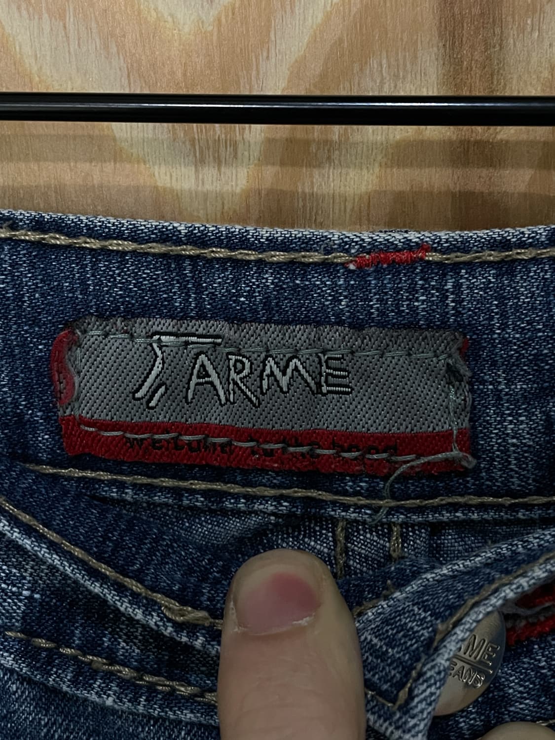 Arme W.T.T.H 우지 건 데님 쇼츠 상품이미지7