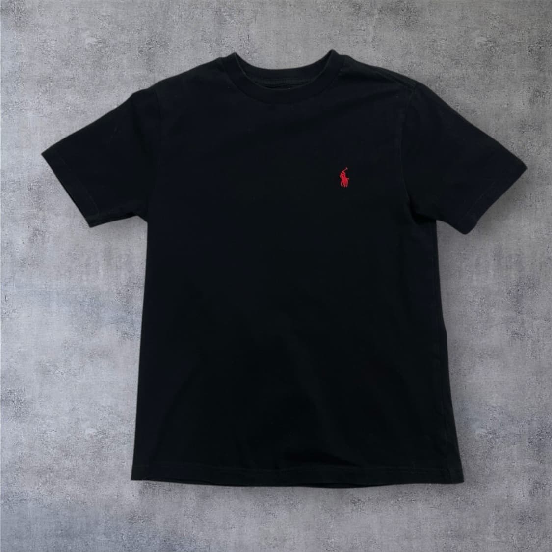 폴로 랄프로렌 블랙 포니 자수 반팔 티셔츠 140/68 상품이미지1