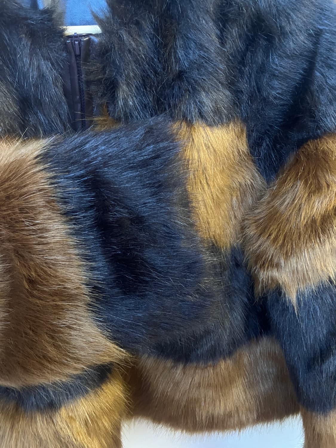 초코 캬라멜 퍼자켓 상품이미지3