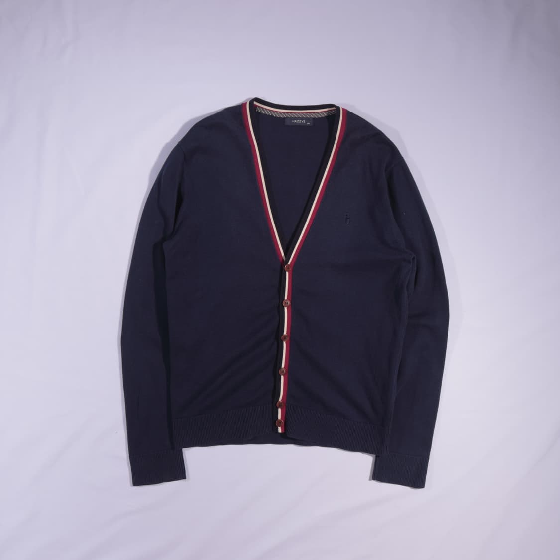 헤지스 코튼 니트 가디건 B3 상품이미지1