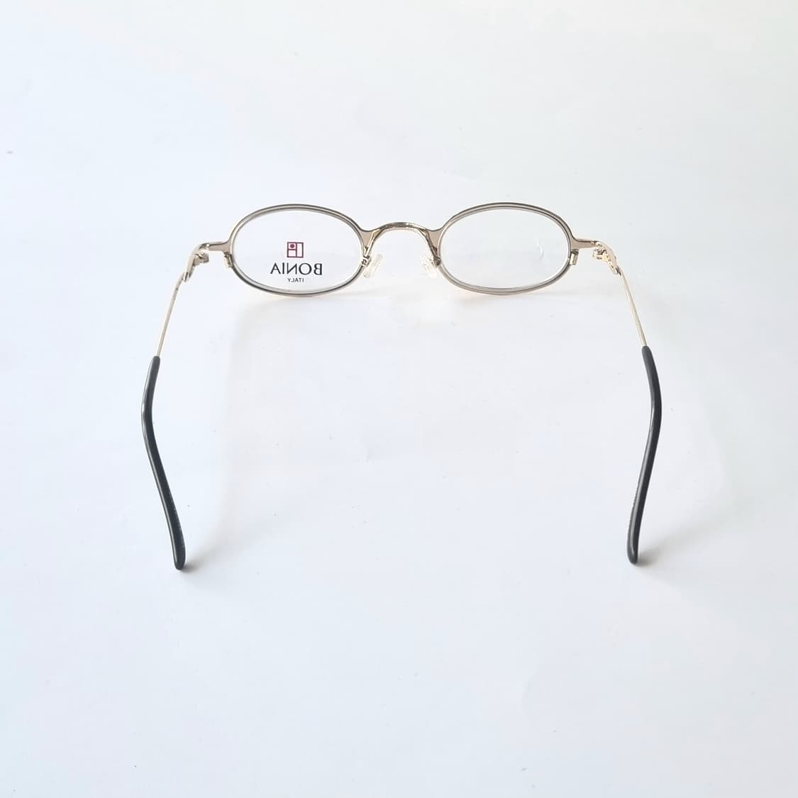데드스탁 BONIA 빈티지 무드 미니멀 오벌 메탈 안경테 상품이미지5