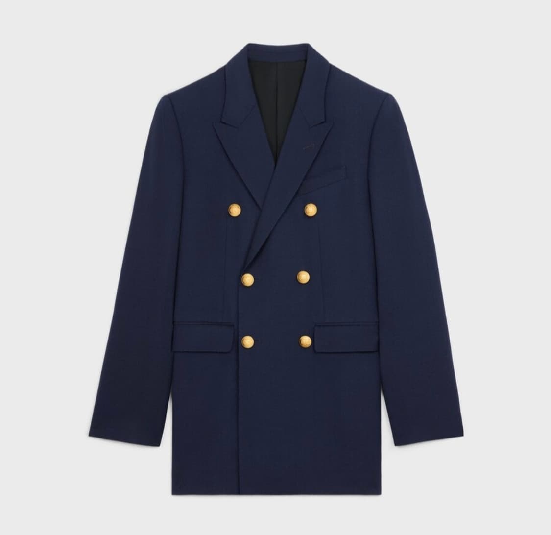 셀린느/금장 더블 블레스티드 자켓/50 상품이미지7