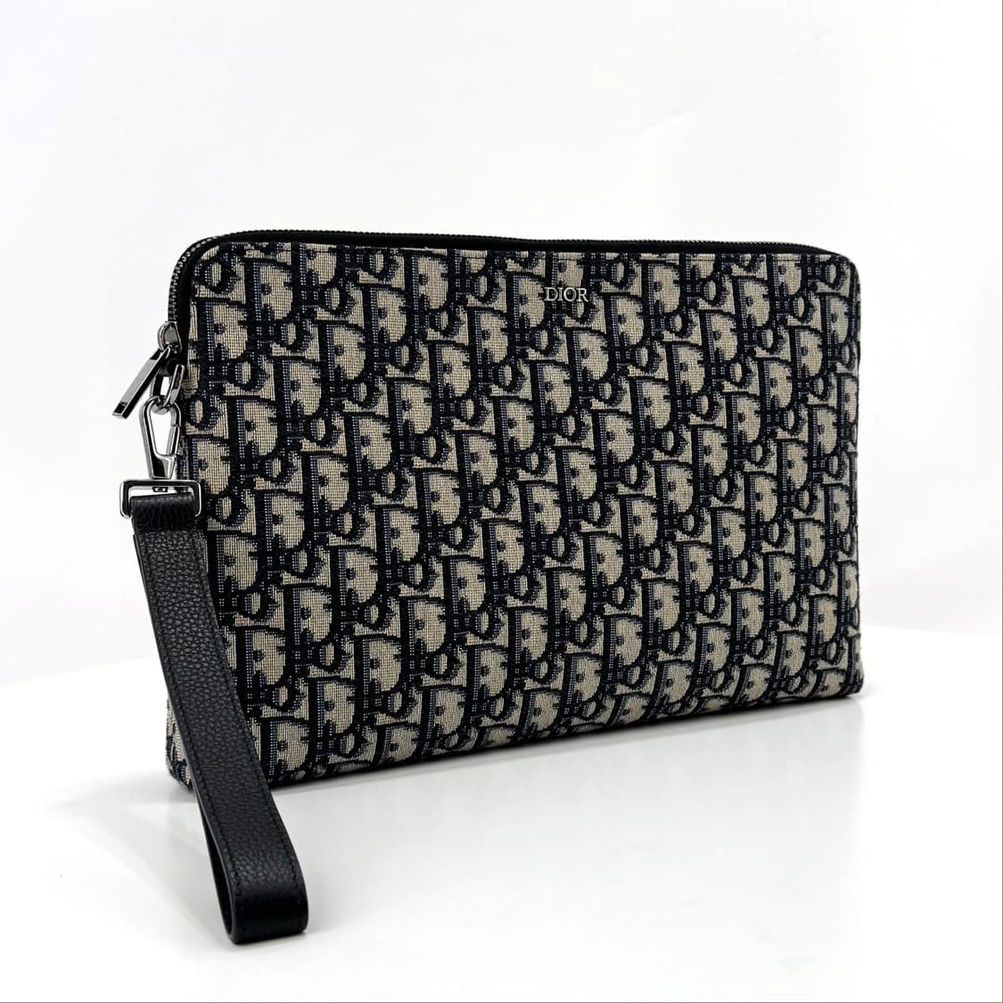 디올 오블리크 자카드 스트랩 클러치백 (2OBCA251YSE) 상품이미지4