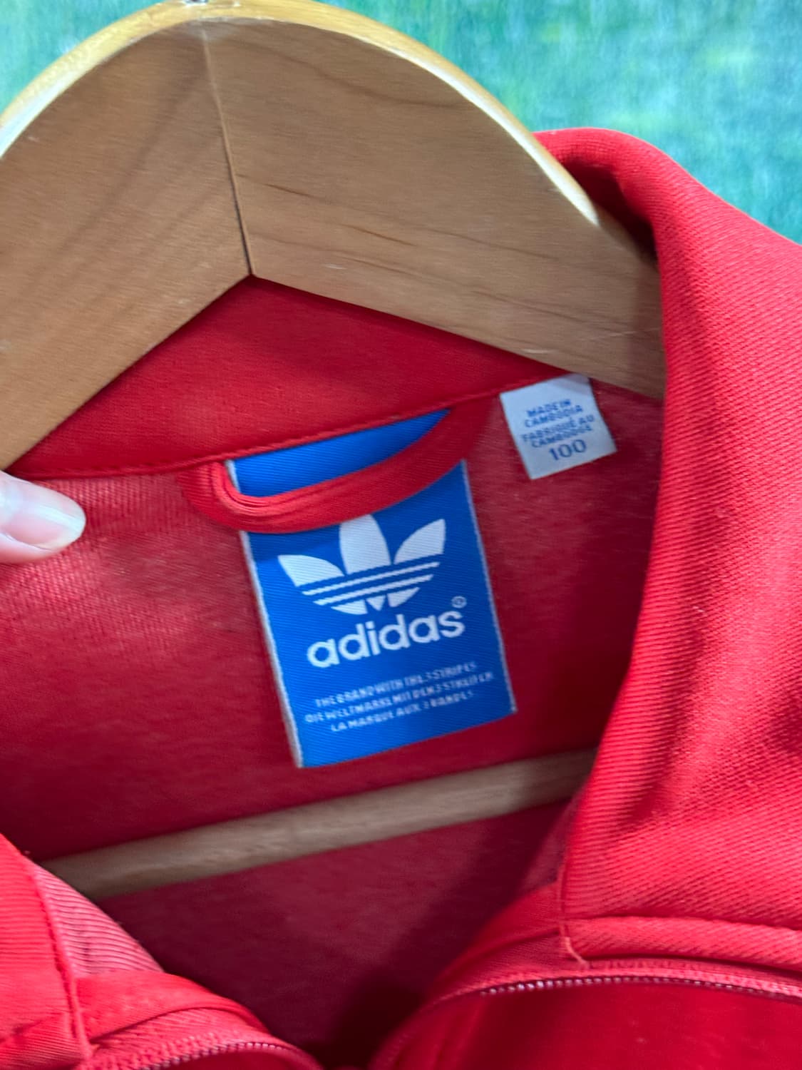 아디다스 레드 유로파 져지 100 상품이미지5