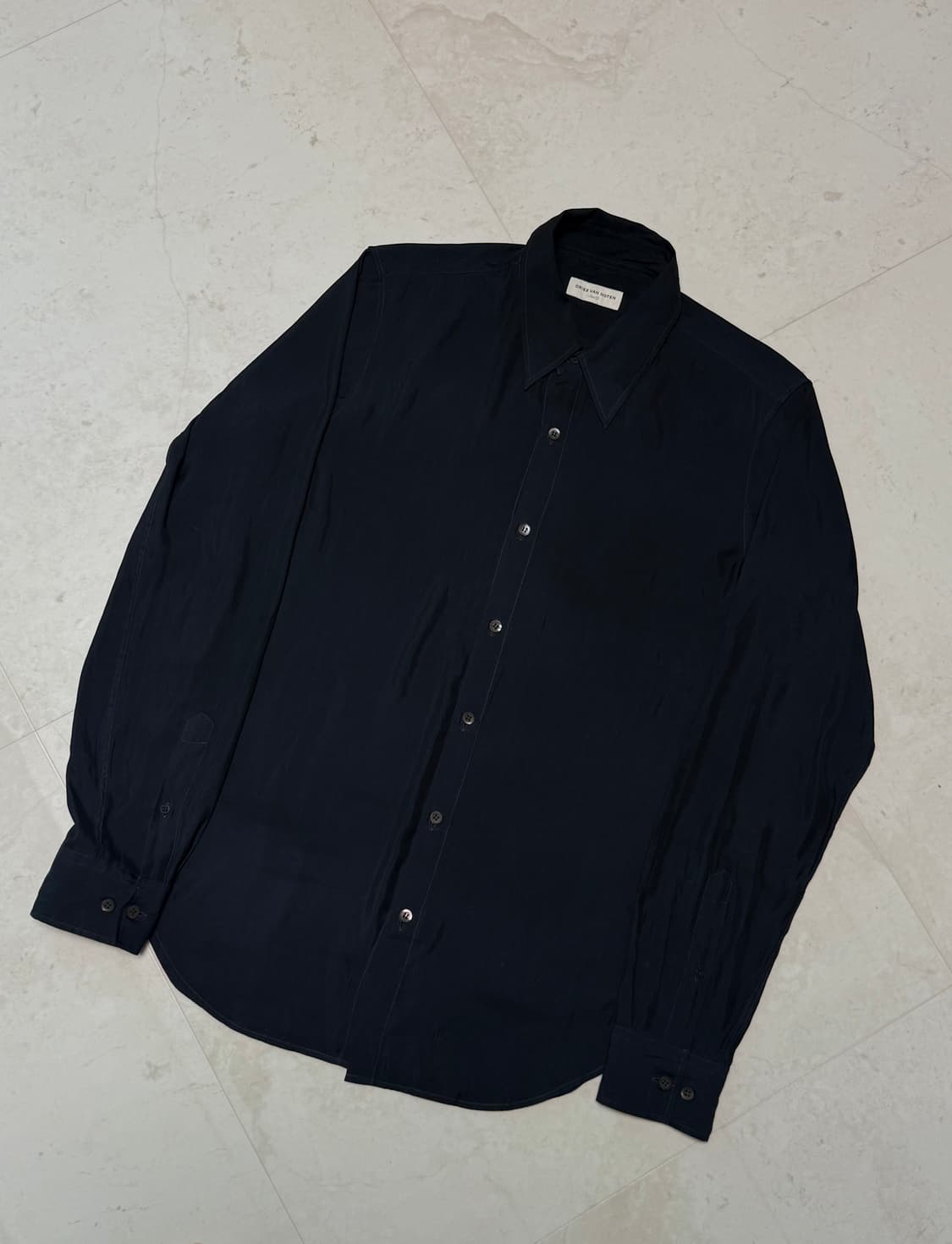 Dries van noten Satin shirts 상품이미지1