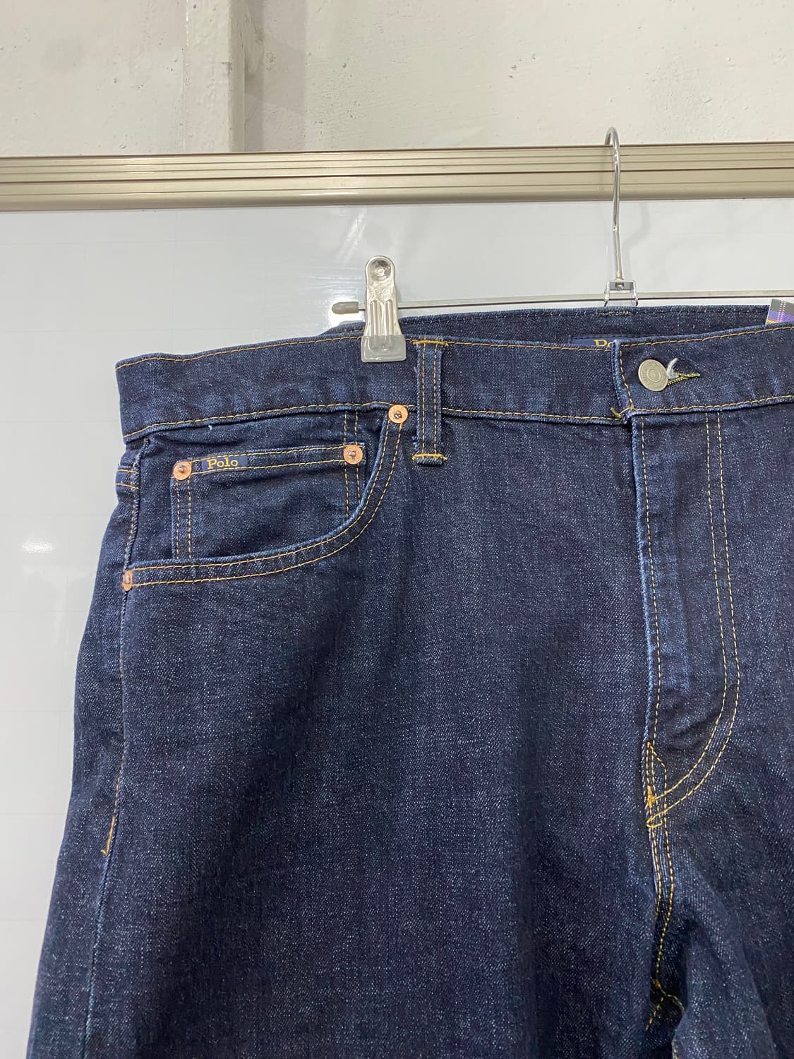 폴로 로고 데님팬츠(38) 상품이미지4