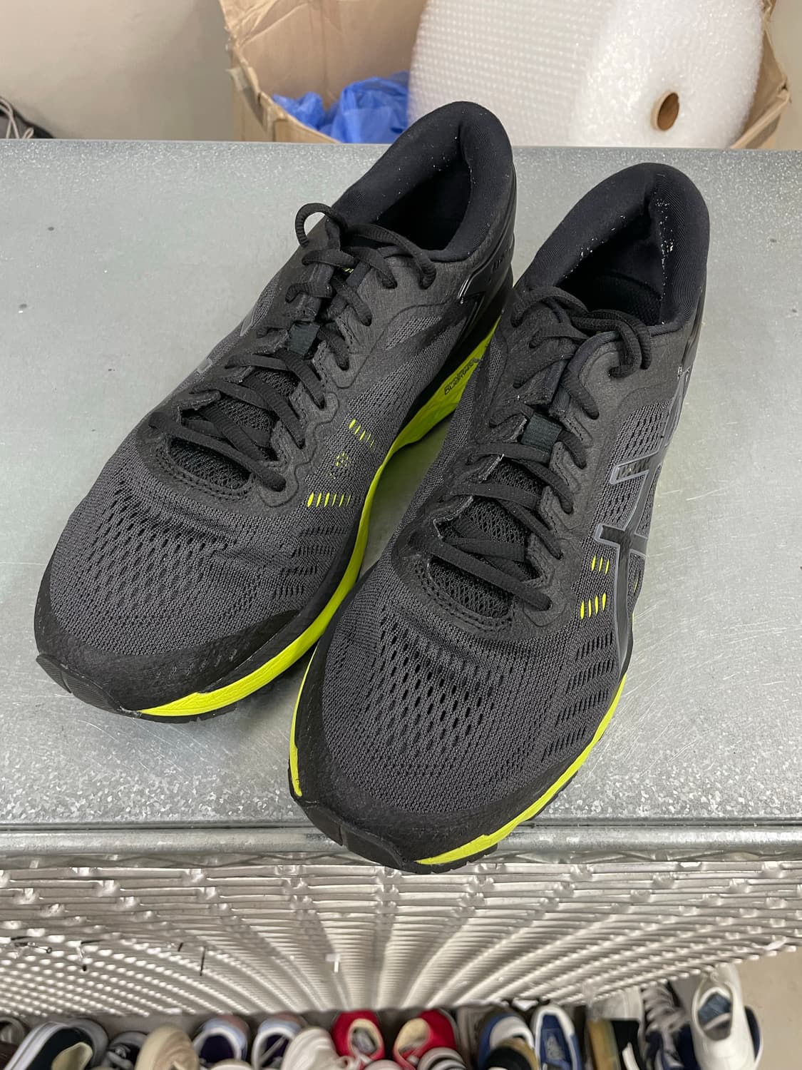 아식스 젤카야노 24 블랙 그린 290 (gr-4378) 상품이미지2