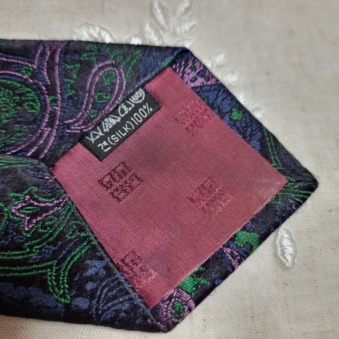 지방시 페이즐리 실크100 넥타이 (드라이완료) 상품이미지3