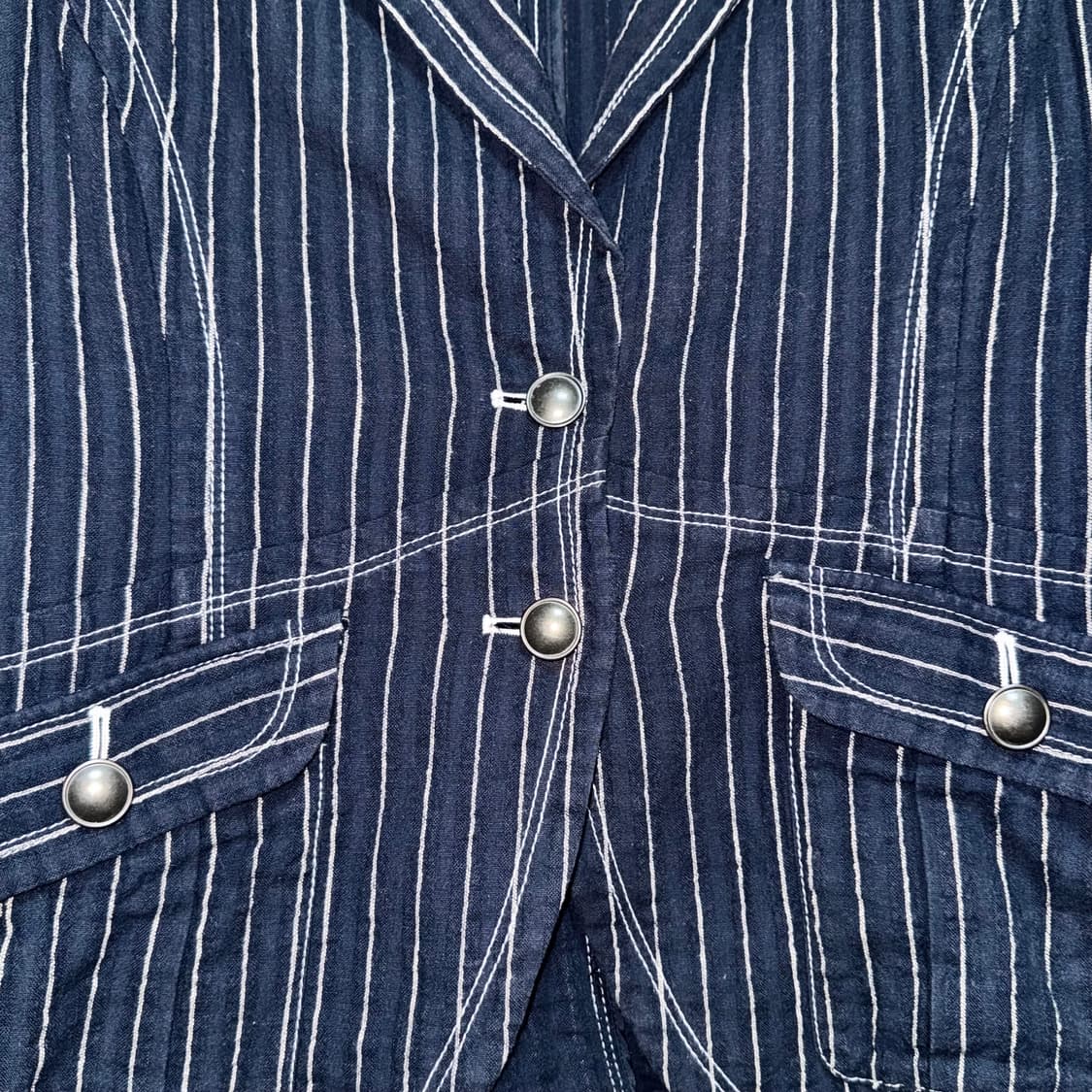 JAPANESE VINTAGE STRIPED SET-UP 상품이미지3