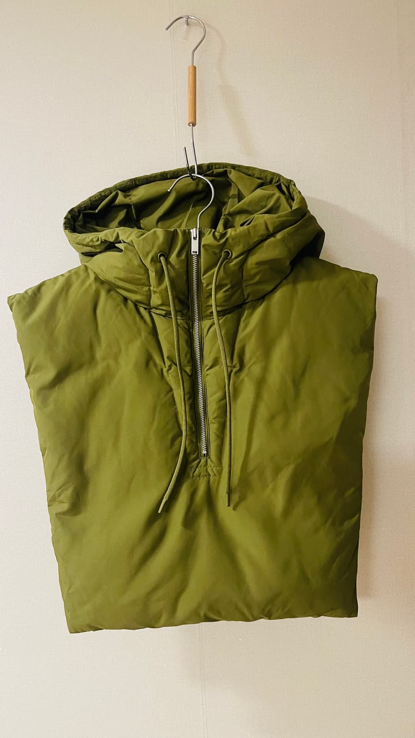 새상품) 코스 후디드 패딩 다운 베스트 바라클라바 상품이미지2