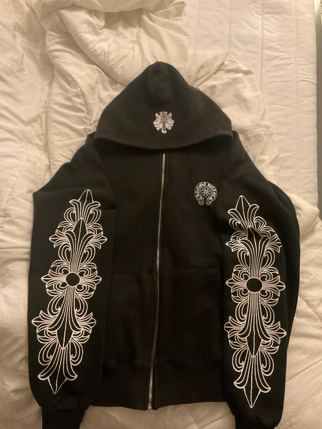 90s Chrome hearts 크롬하츠 90년대 후드집업 상품이미지1