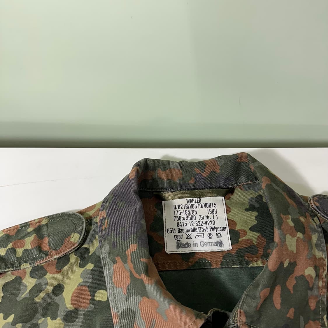 M 95-100 Germany 밀리터리 유틸리티 군용 야상셔츠 상품이미지5