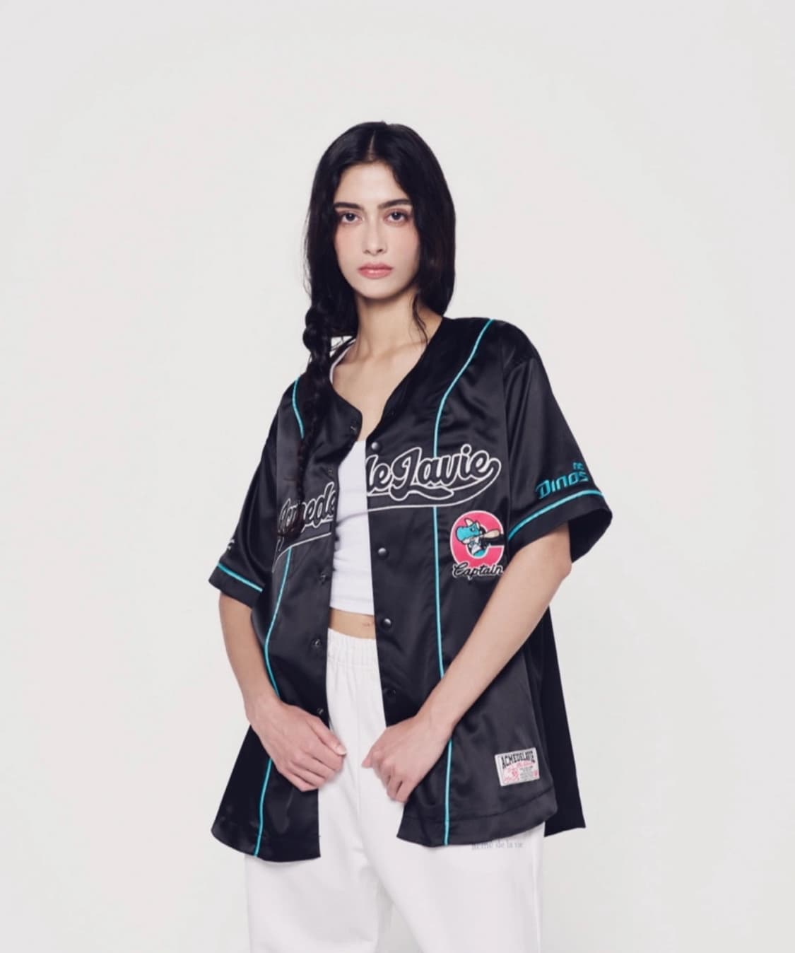 아크메드라비 NC 베이스볼 야구 저지 유니폼 블랙 1 상품이미지3