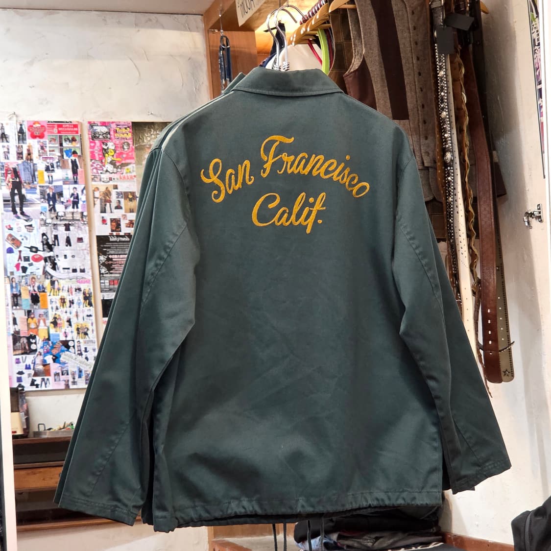 벤데이비스 딥그린 코튼 코치 자켓 상품이미지6