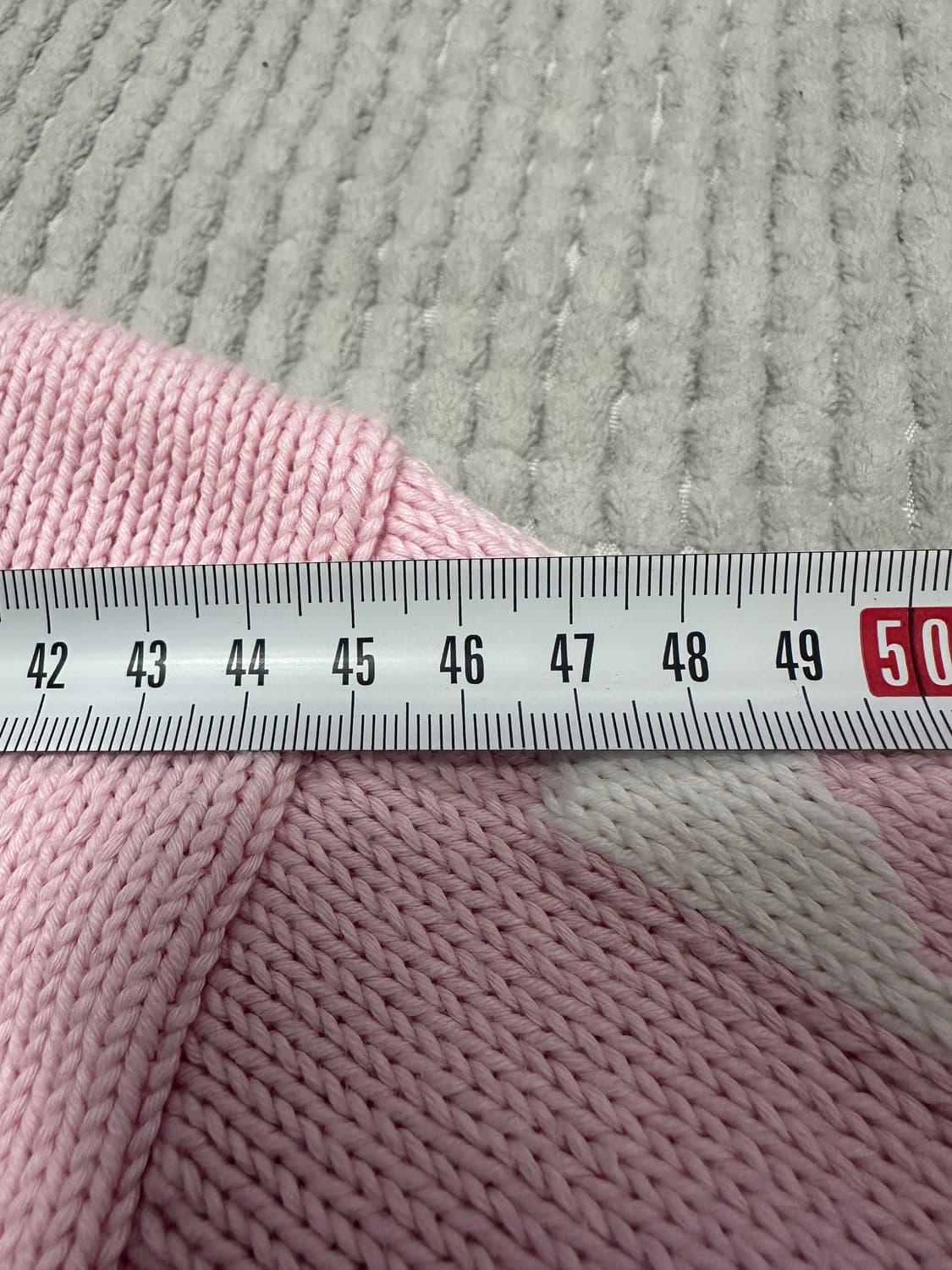 오프화이트 베이비 핑크 니트 상품이미지5