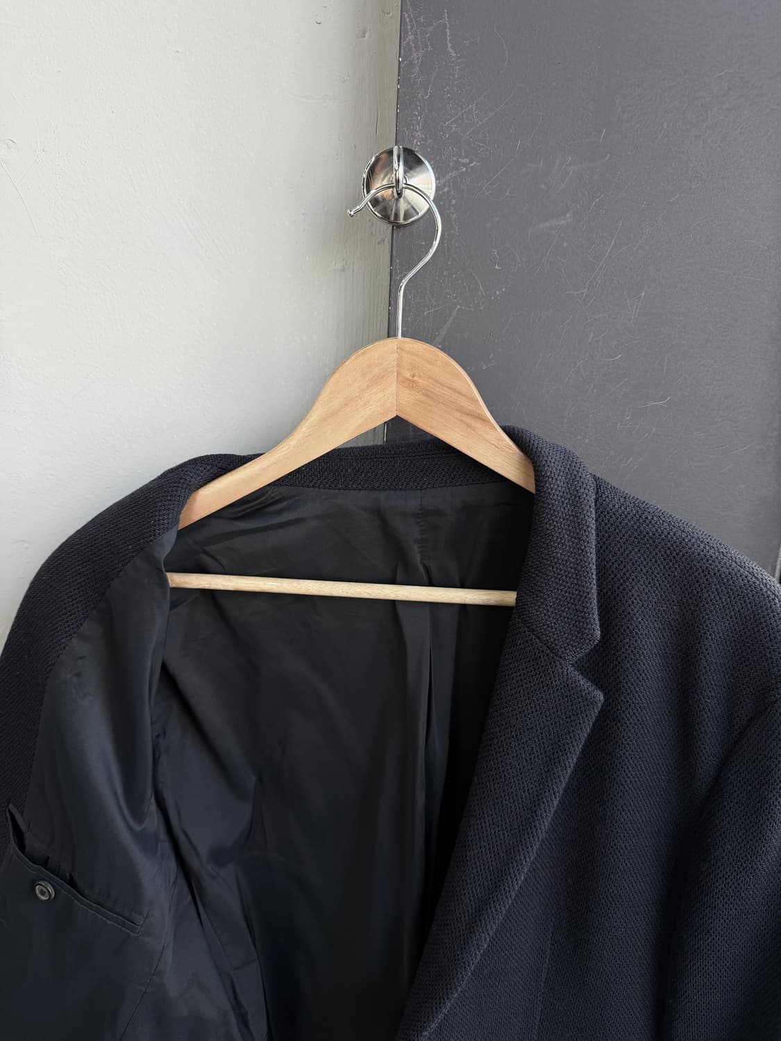 50/ 솔리드옴므 니팅 2B 자켓 상품이미지5