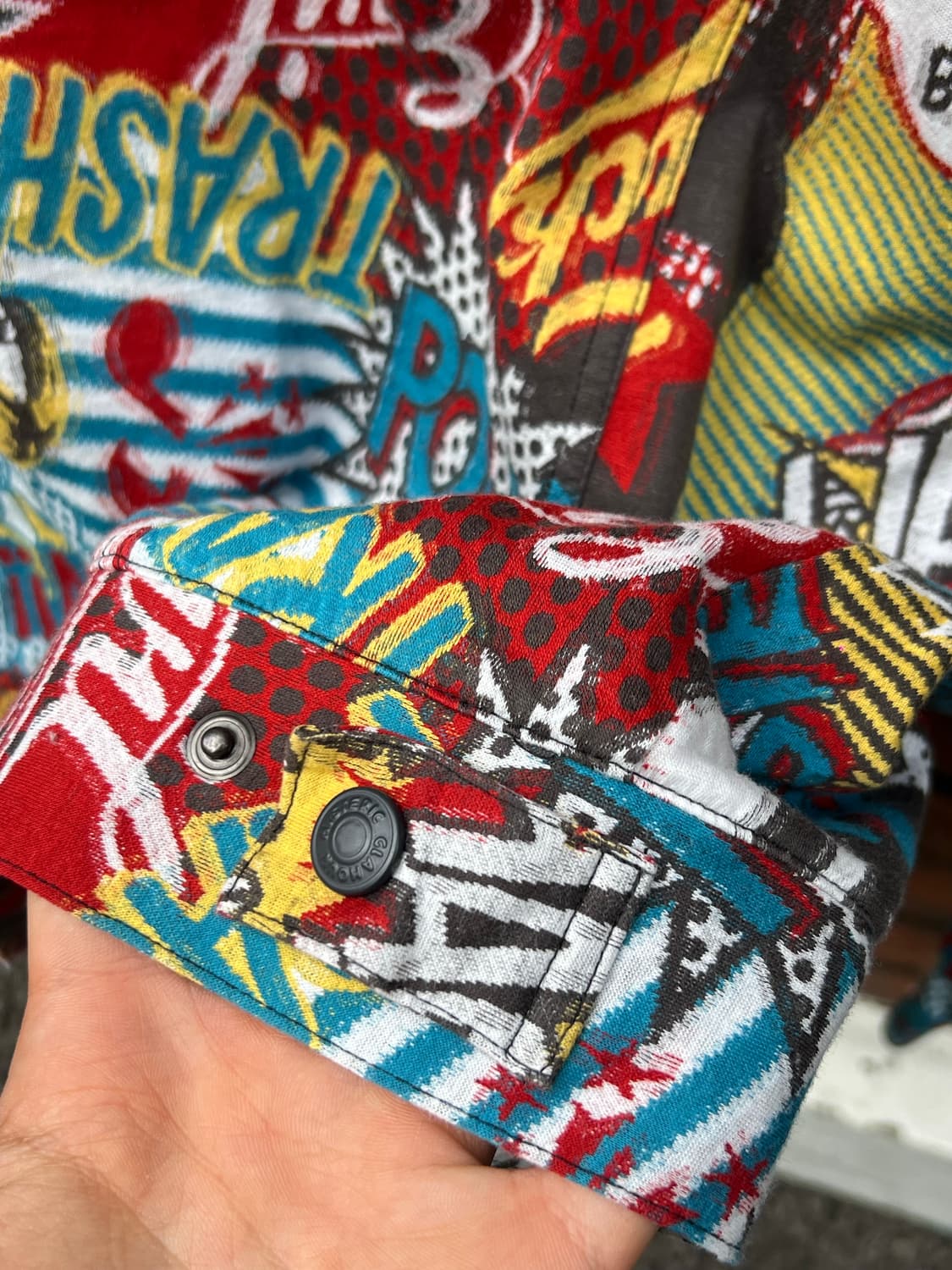 Hysteric Glamour Cartoon Trucker Jacket 상품이미지5