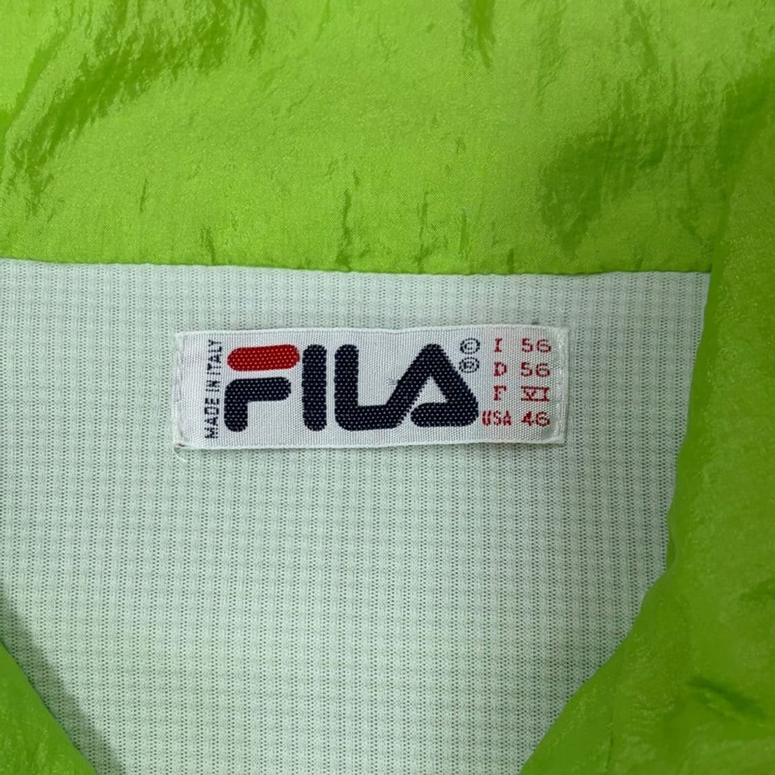 휠라 올드스쿨 페인팅 바람막이 v1287 상품이미지5