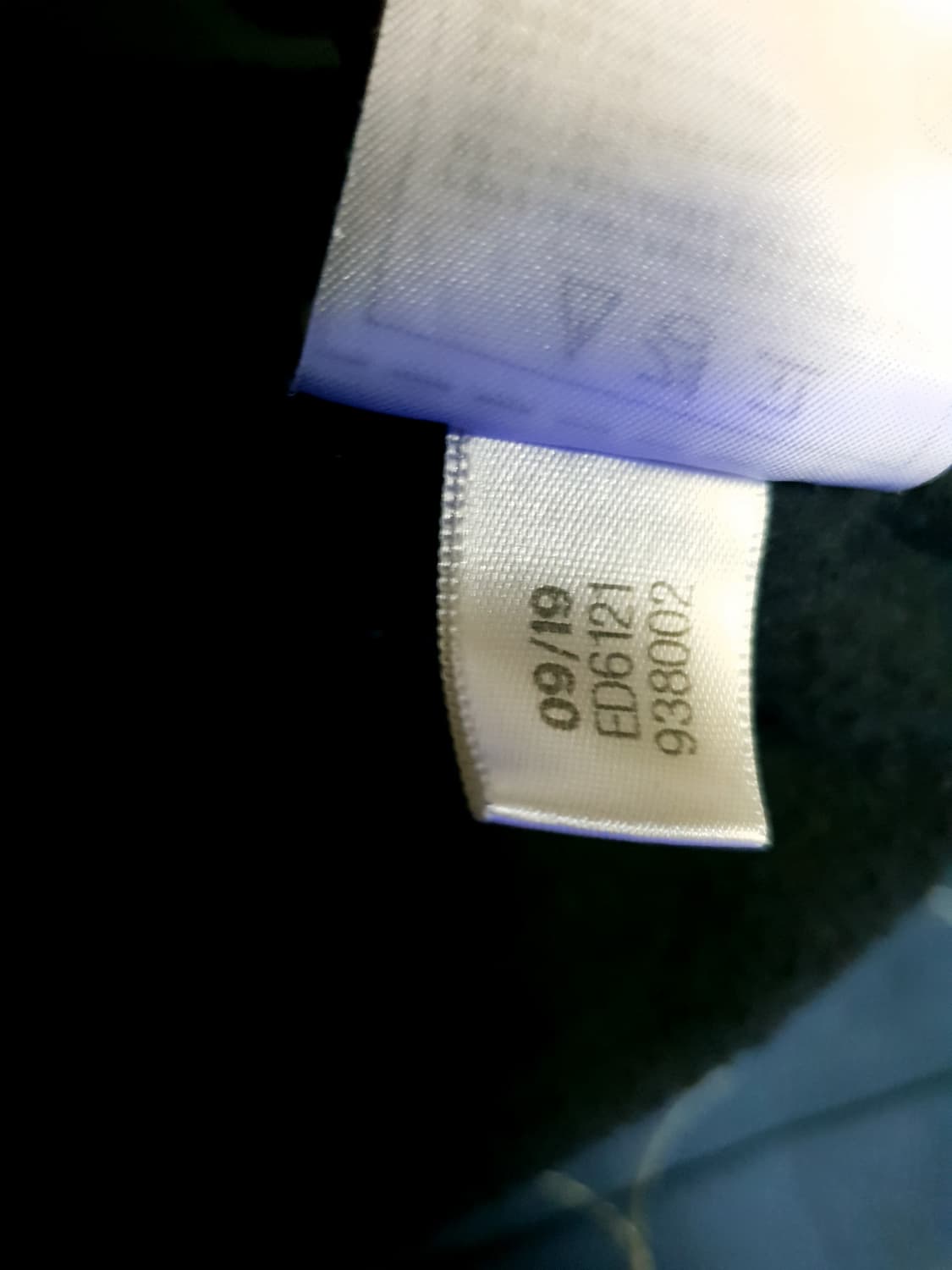 아디다스 락업 테크 트레포일 기모 맨투맨 블랙 (L) 상품이미지8