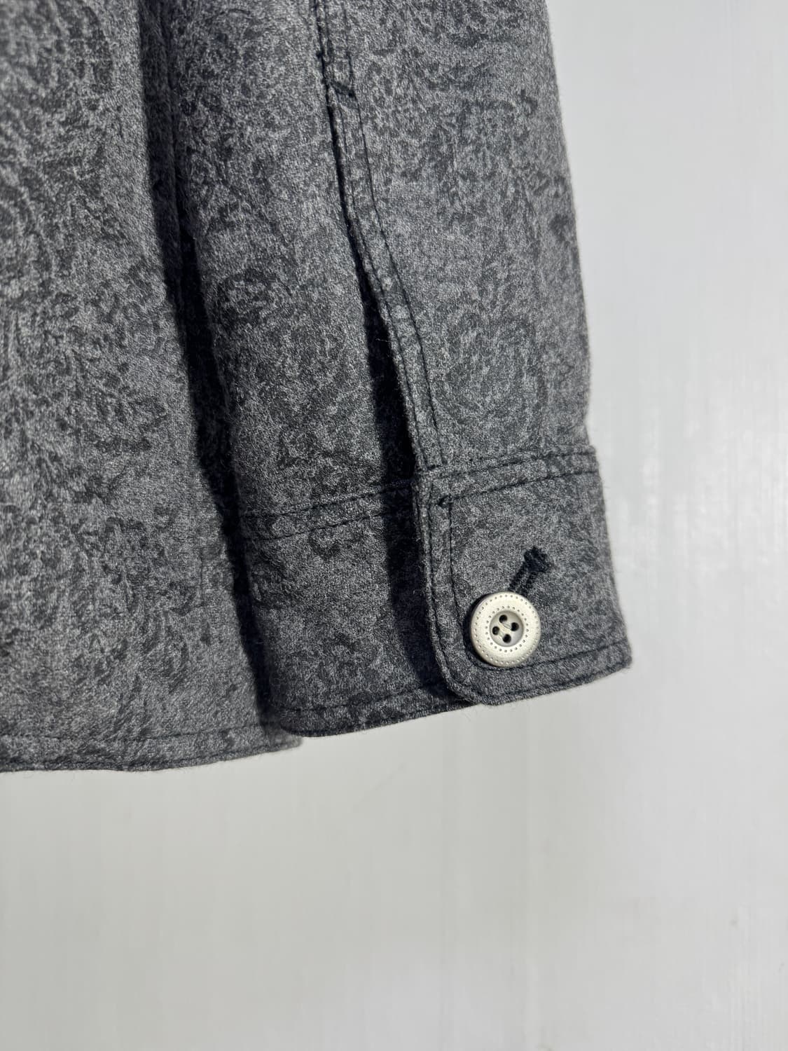 Algonquins 퍼 칼라 로즈 패턴 자켓 y2k 고딕 vkei 상품이미지6