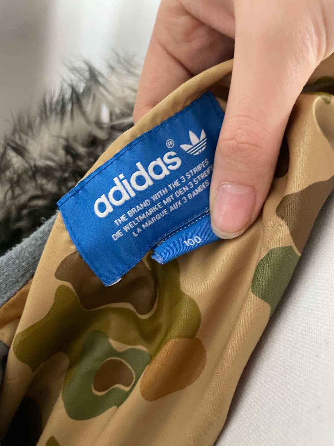 아디다스 파이어버드 퍼 오리털 패딩 (희귀매물) 상품이미지5