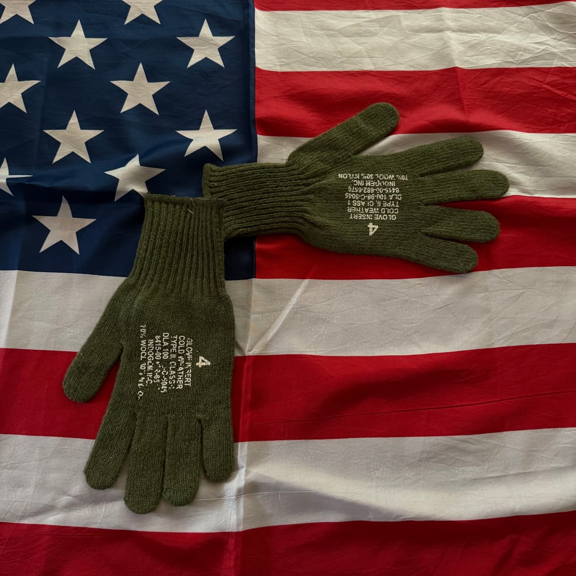 [military] 밀리터리 미군 오리지널 울장갑  상품이미지3