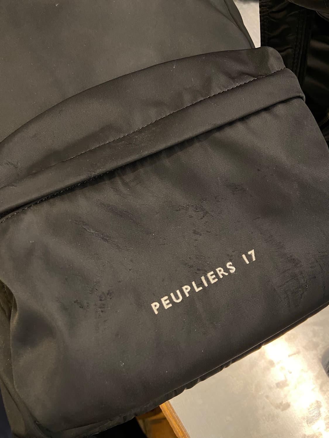 DANTON 단톤 블랙 백팩 PEUPLIERS 17 상품이미지8