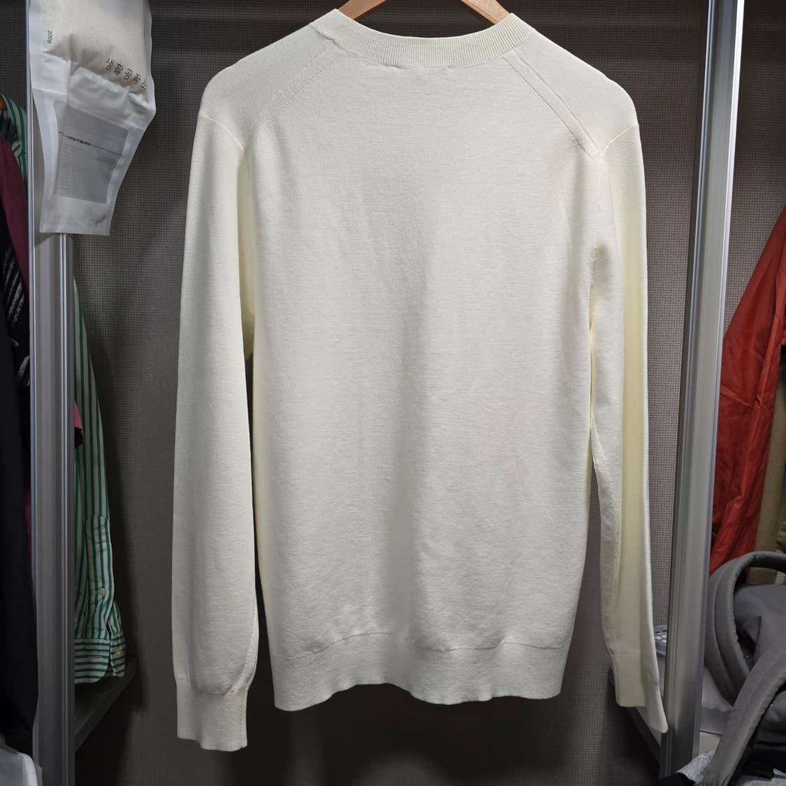 띠어리 릴랜드 피케 니트 /아이보리/M 상품이미지2