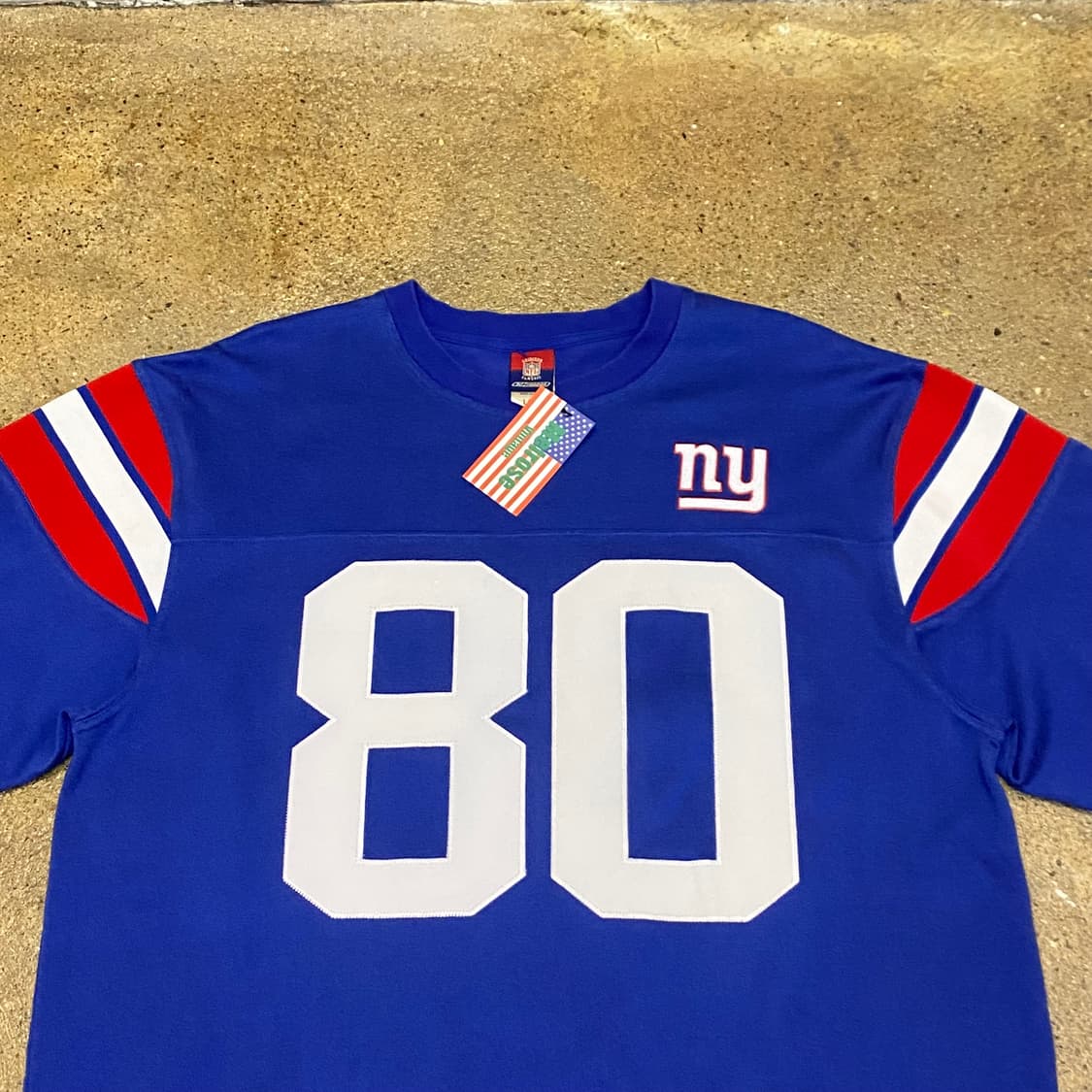 00s USA 빈티지 리복 NFL 클래식 뉴욕 자이언츠 긴팔 유니폼 상품이미지3