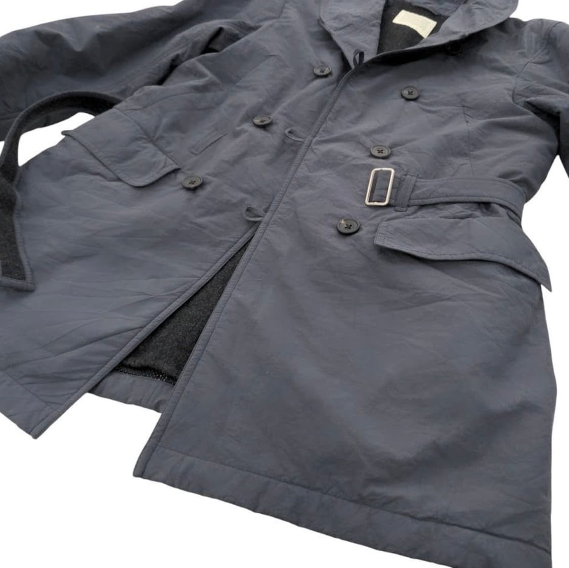 올드조 강축 나일론 피코트 네이비 상품이미지5