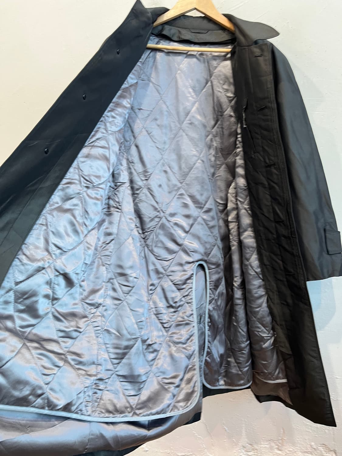 발렌시아가 퓨어실크 트렌치코트 상품이미지7