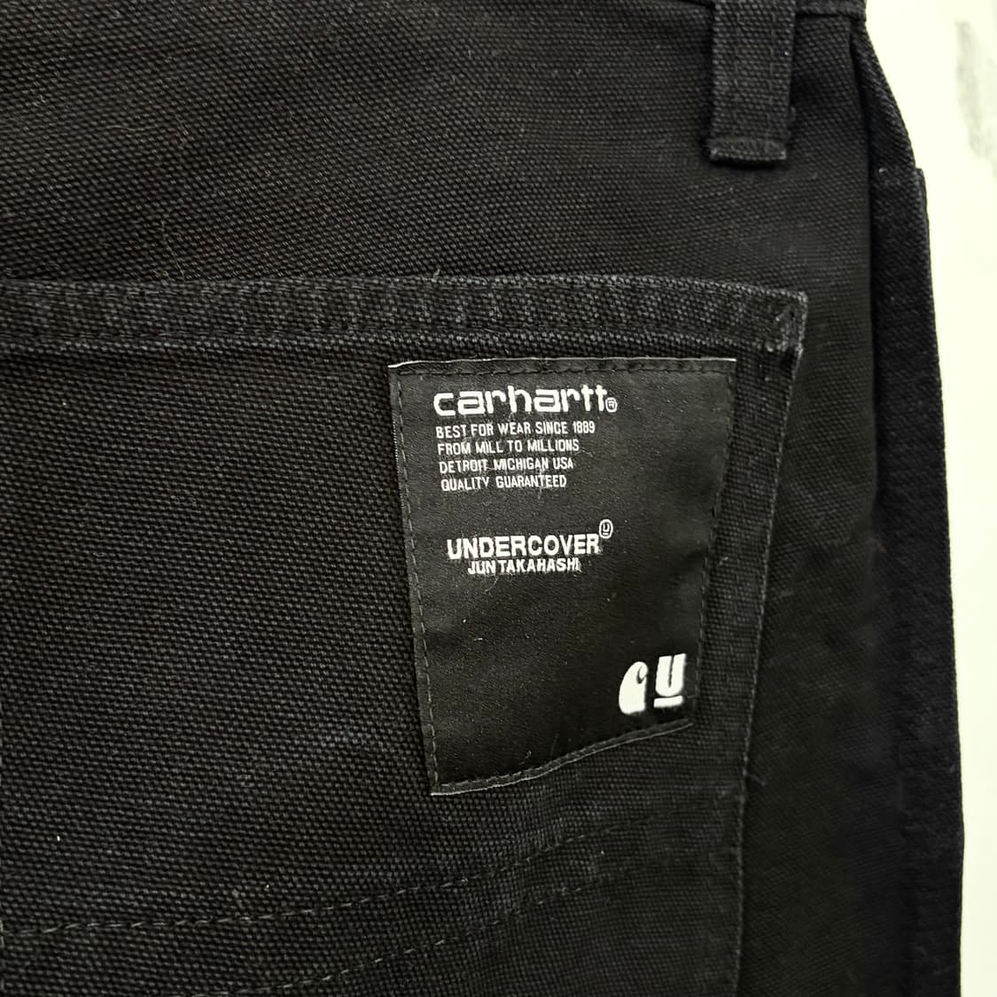 언더커버 X 칼하트 WIP 15AW 카펜터 팬츠 상품이미지8