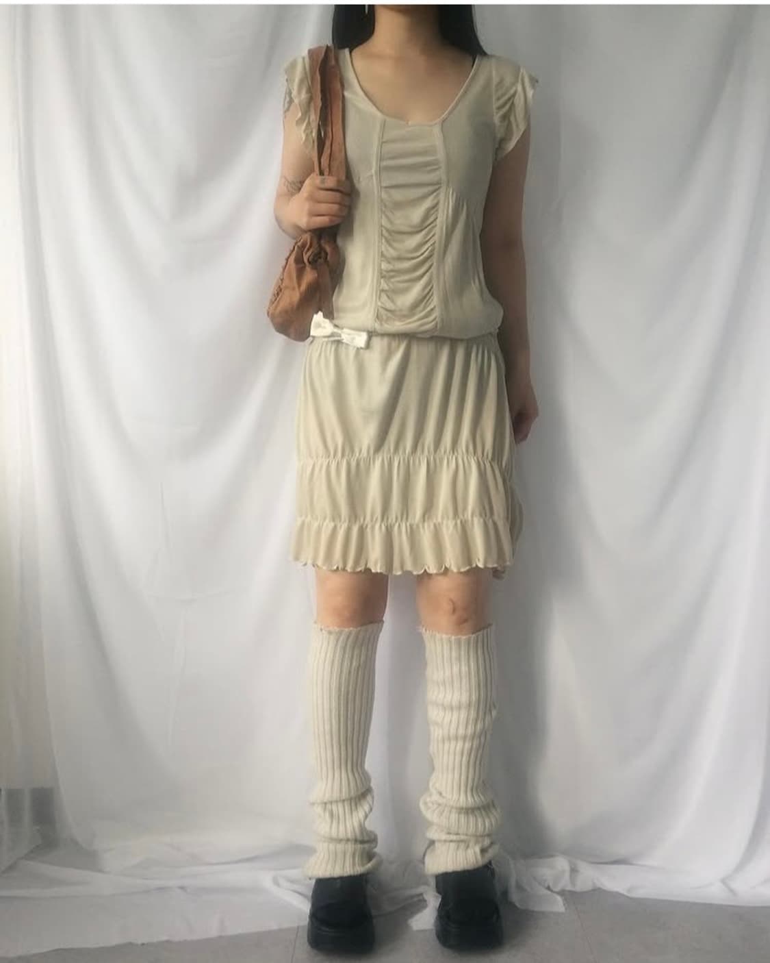 vintage ivory onepiece 상품이미지3