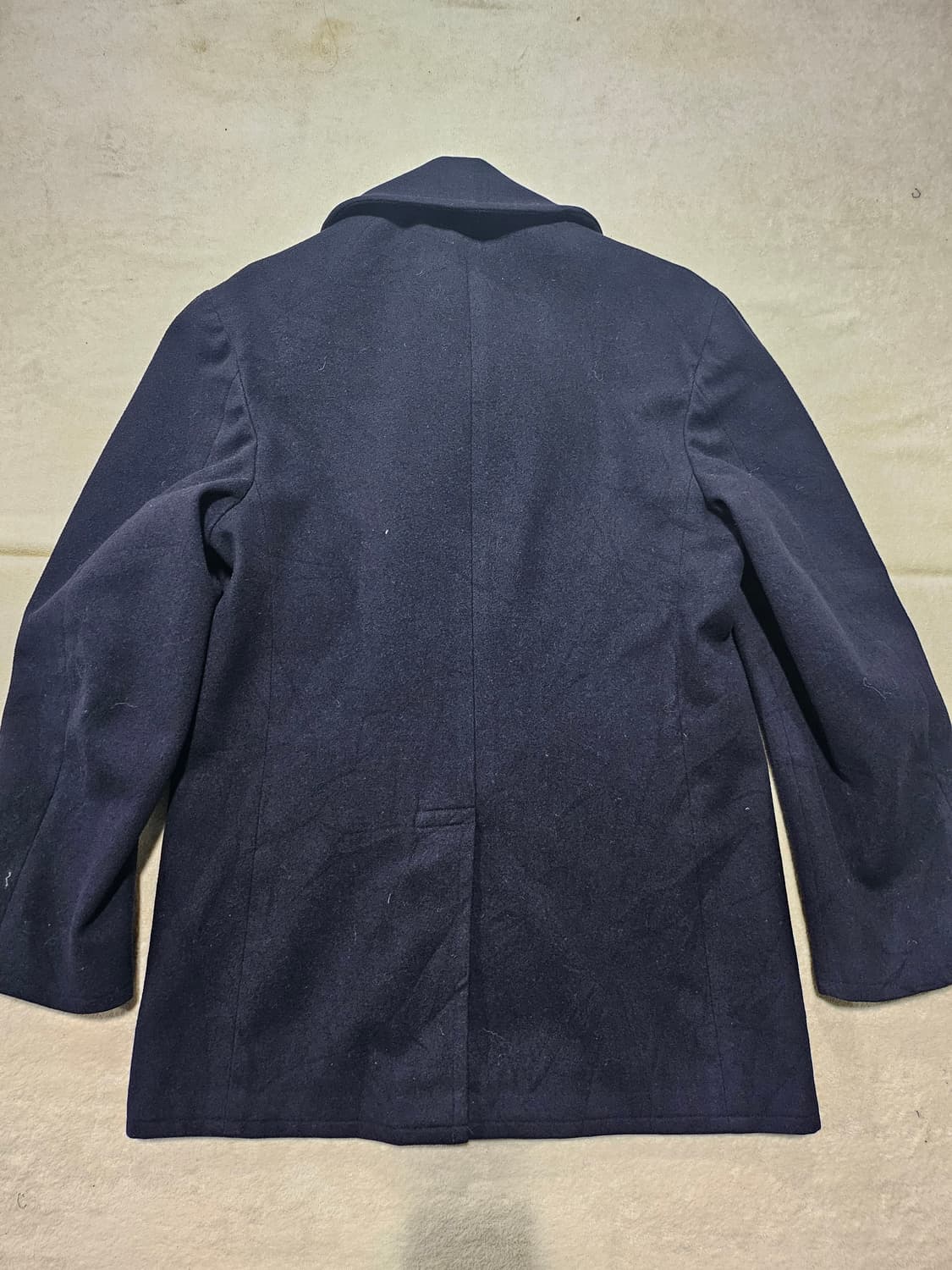 70s 미군오리지날 멜톤 브라운 피코트 상품이미지7