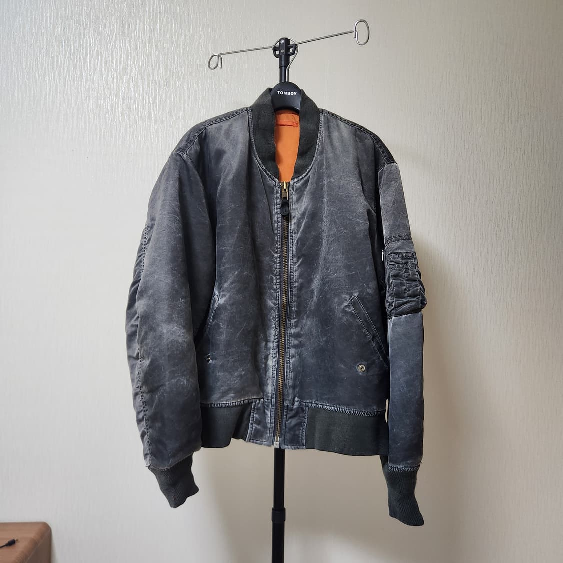 일본 빈티지 ma-1 항공 점퍼 M 사이즈 상품이미지1