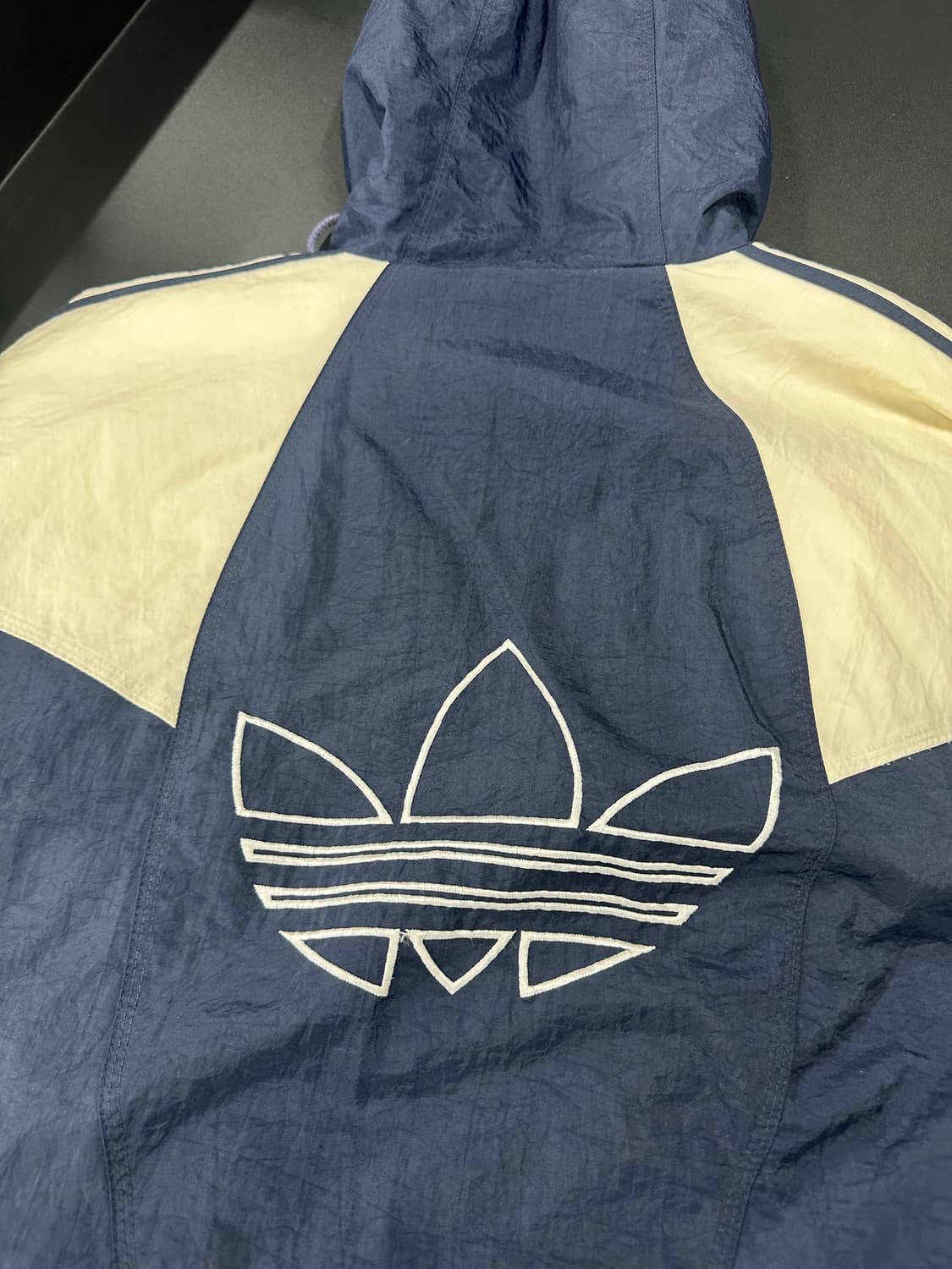 아디다스 90년대 빈티지 빅 트레포일 누빔 자켓 상품이미지7
