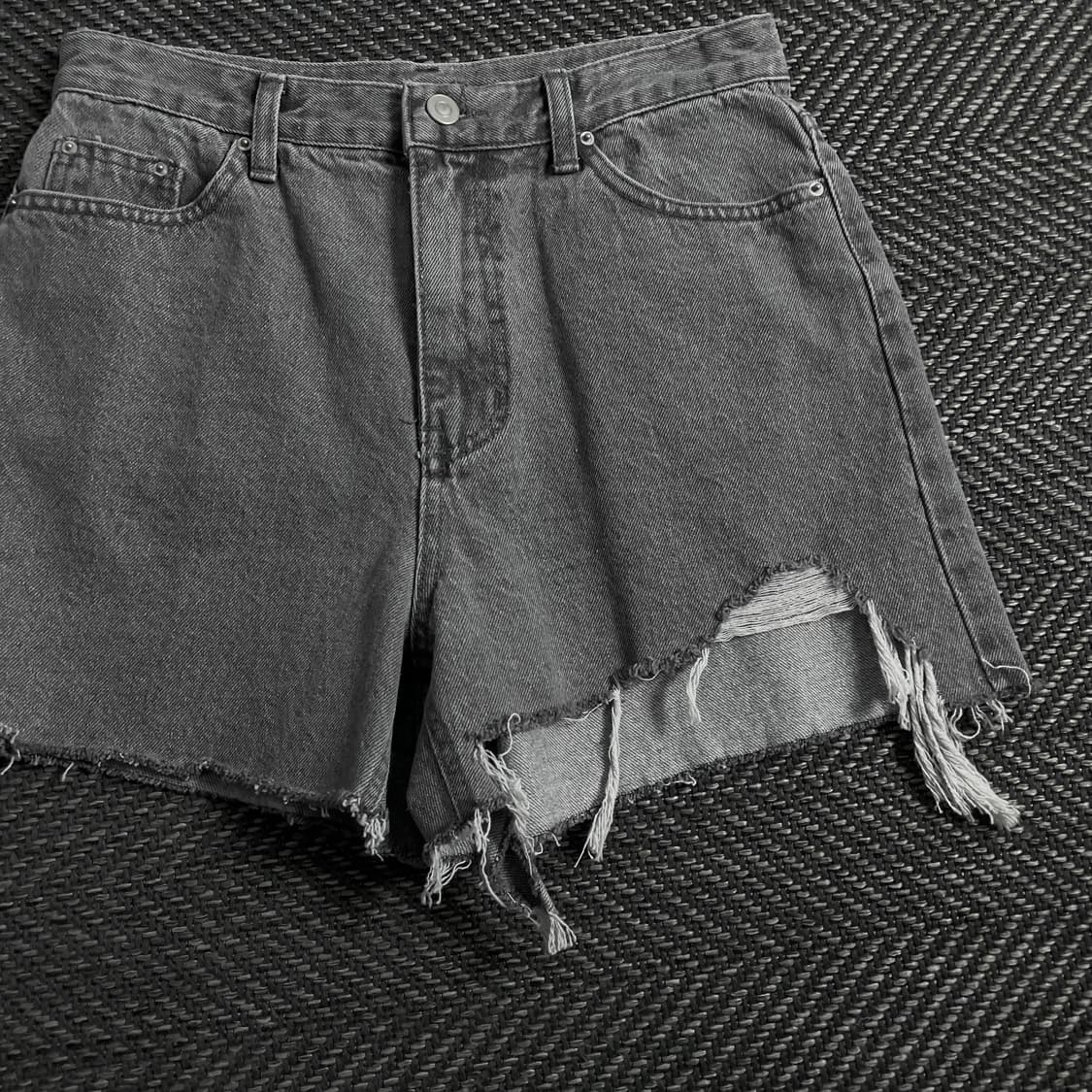 빈티지 우먼스 데님 커팅 숏 팬츠o 3888 상품이미지2